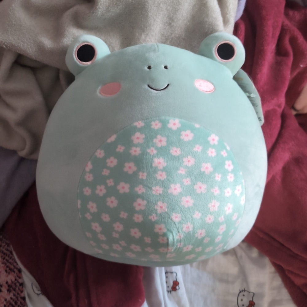 Squishmallows Fritz Frog Plush